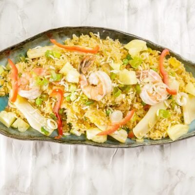 23. Seafood Pineapple Fried Rice
