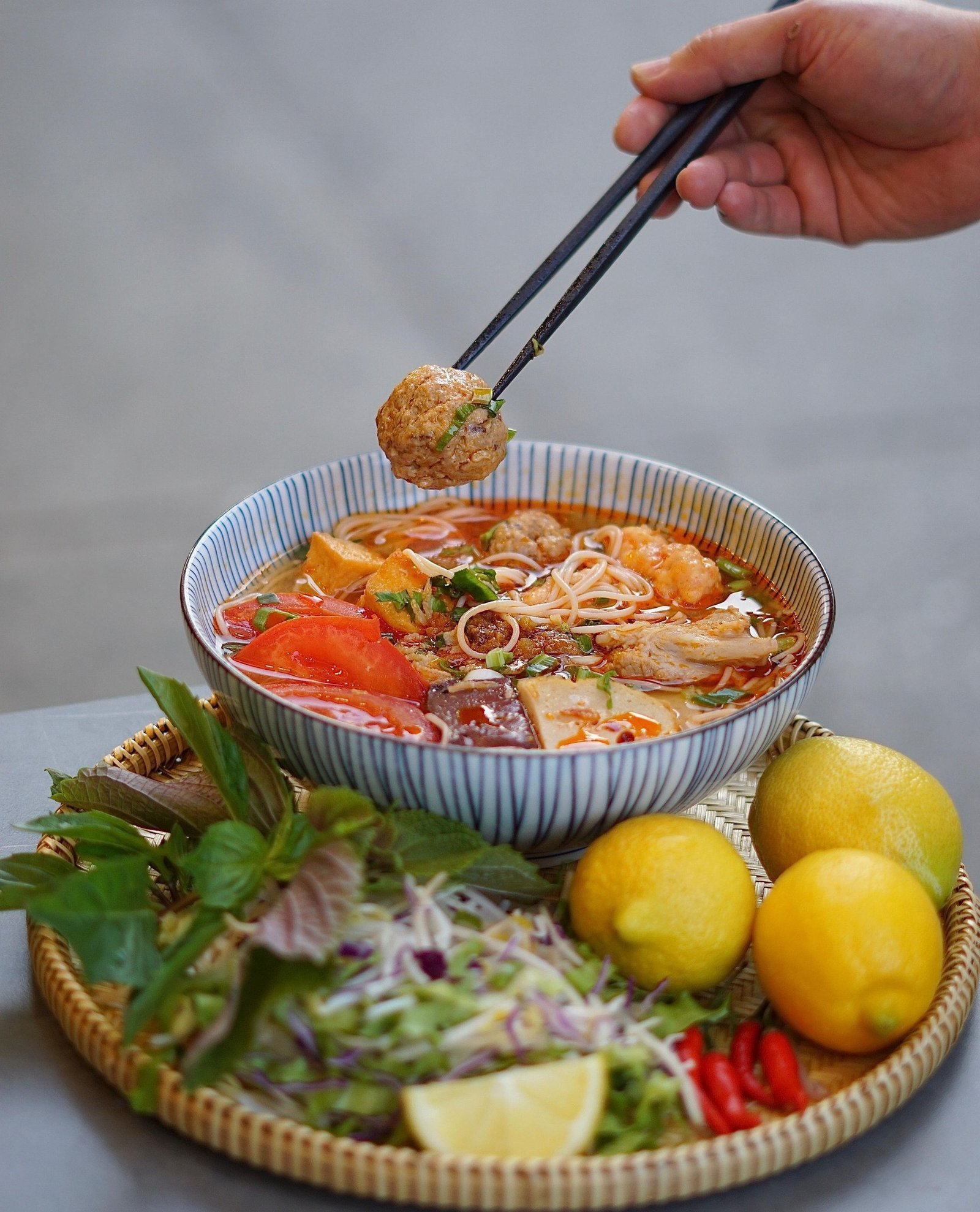 Signature Vietnamese dishes and drinks at Hai Chi Em