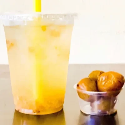Salted Plum Soda