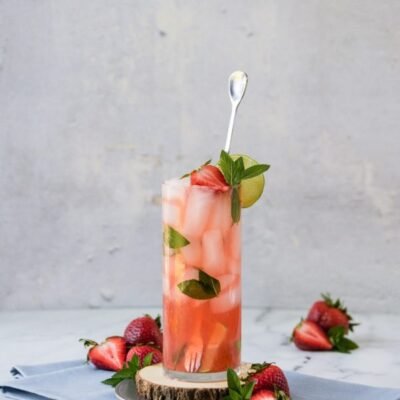 Virgin Strawberry Mojito